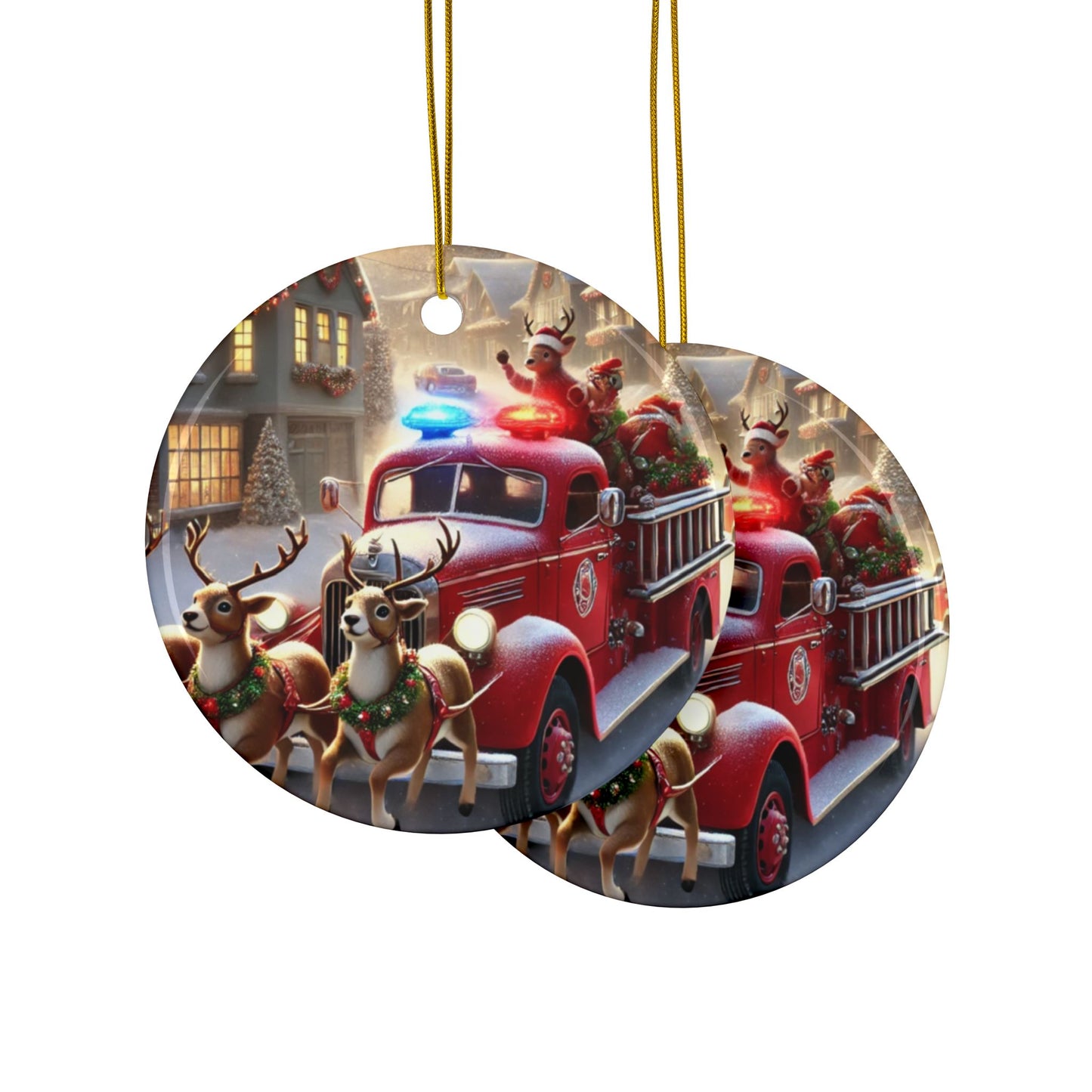 Reindeer Pulling Engine