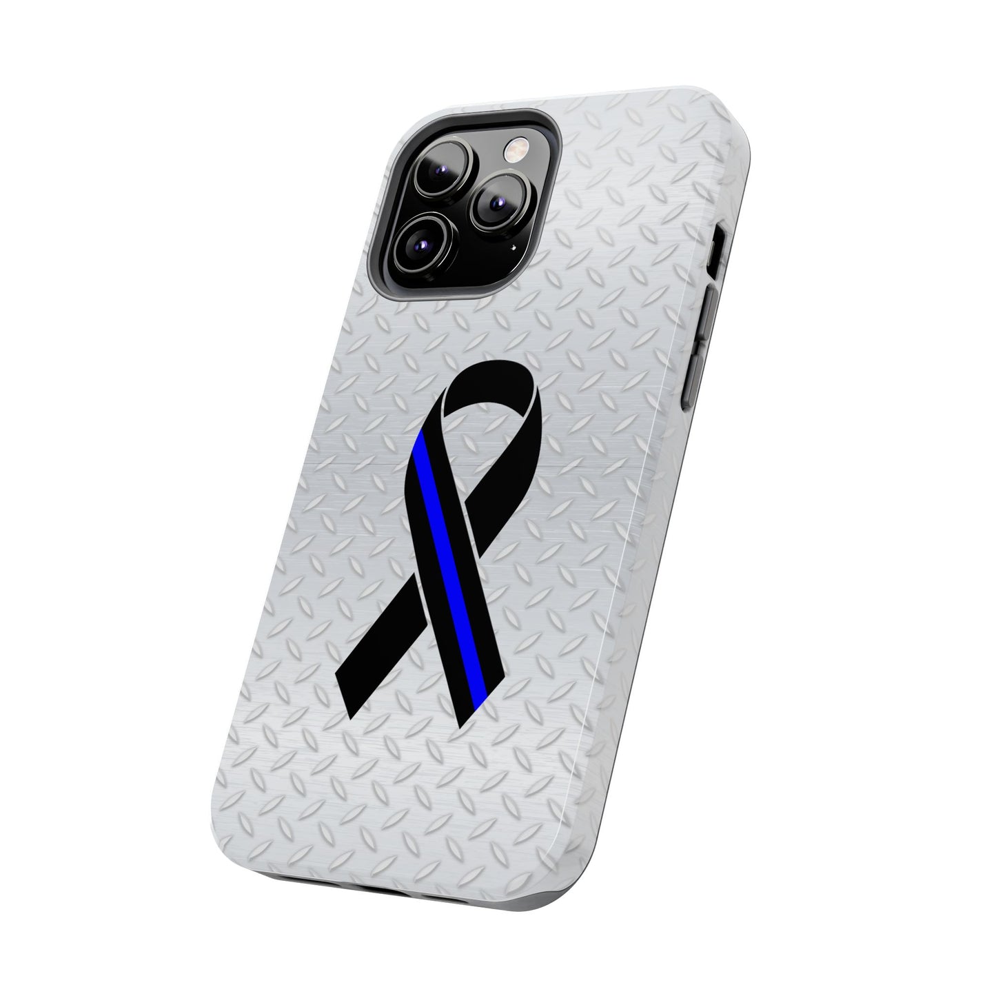 Blue Line Ribbon Tough Phone Cases