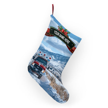 Ambulance & Mountains Stocking