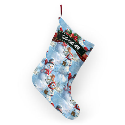 Dr. Snowman Stocking