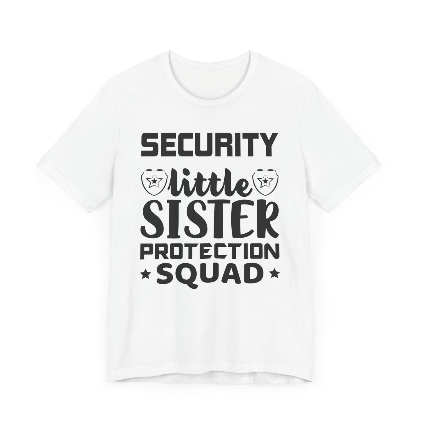 Security Little Sister Protection Squad T-Shirt