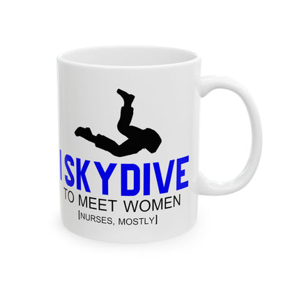 Skydive to Meet Nurses Mug