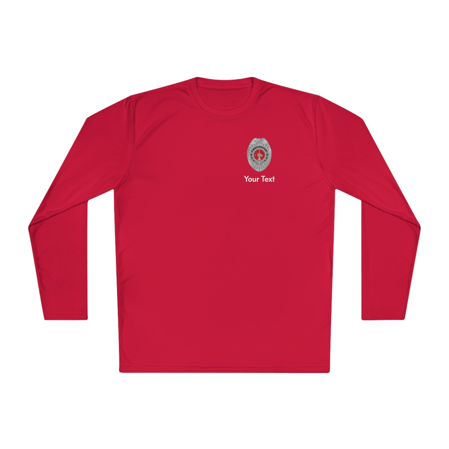 Firefighter Badge Long Sleeve Tee