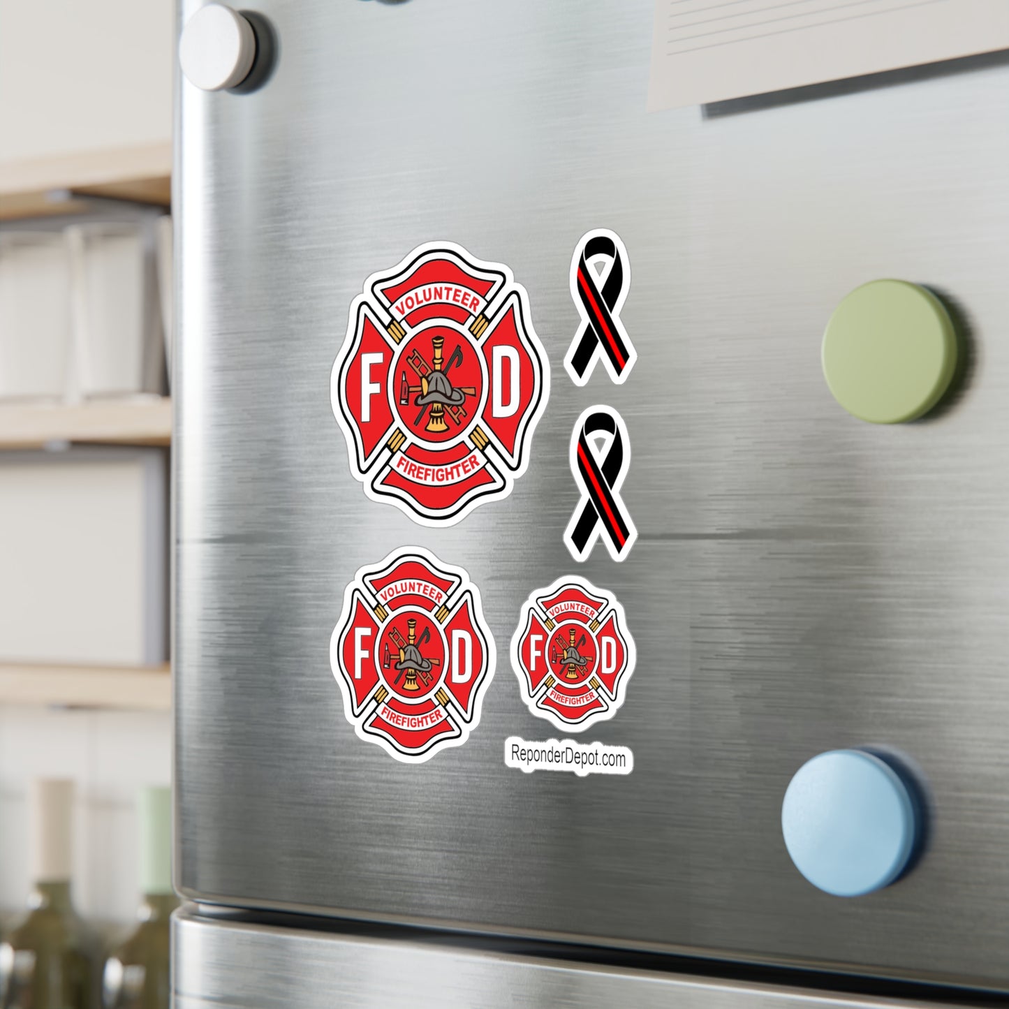 Volunteer Firefighter Decal Set