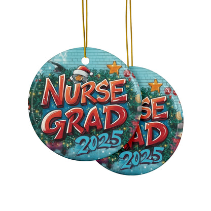 Nurse Grad 2025 Ornament