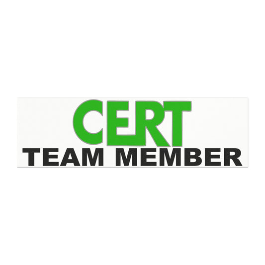 CERT Member Car Magnet