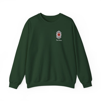 Volunteer Firefighter Badge Sweatshirt