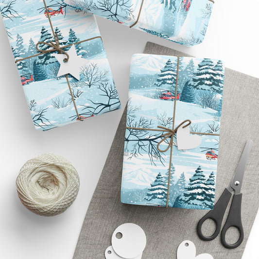 Rescue Helicopter Wrapping Paper