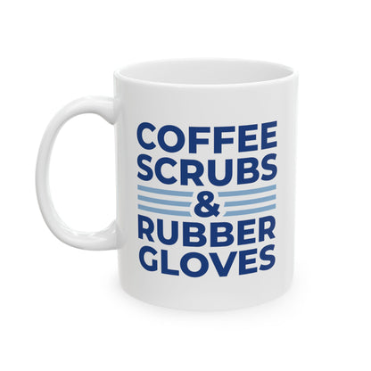 Coffee Scrubs & Gloves Mug