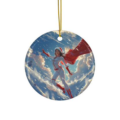 Nurse Superhero Ornament