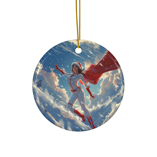 Nurse Superhero Ornament