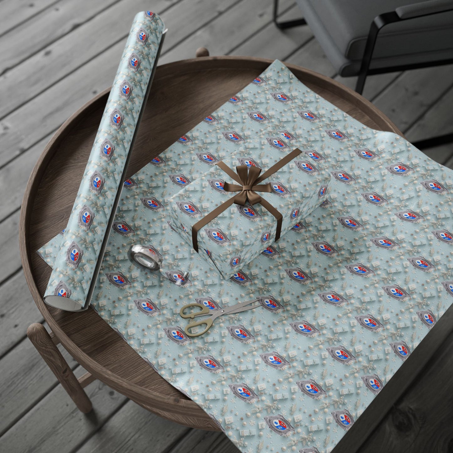 EFR Badge-S Wrapping Paper