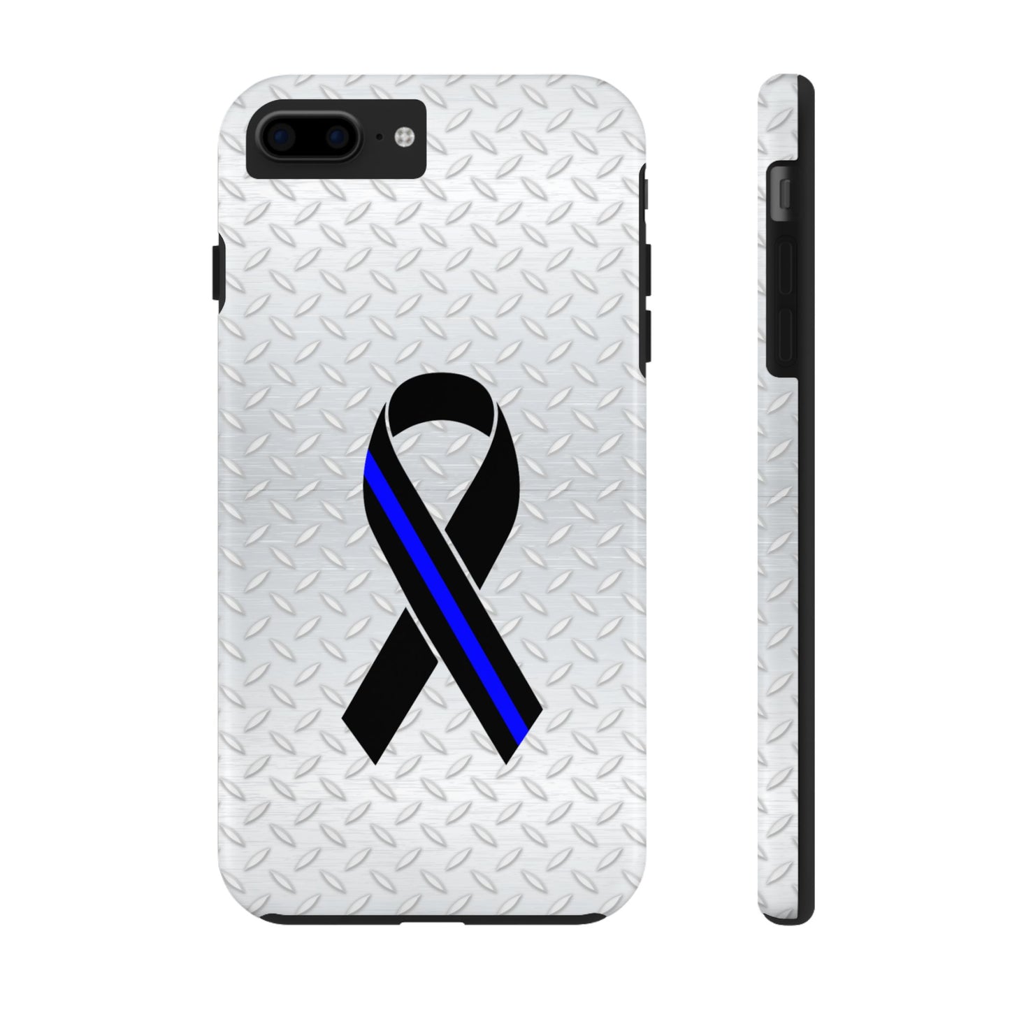 Blue Line Ribbon Tough Phone Cases