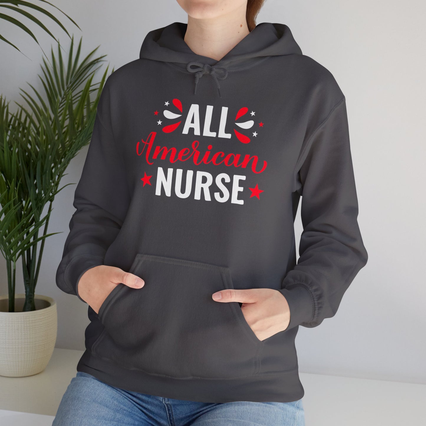 All American Nurse Hoodie