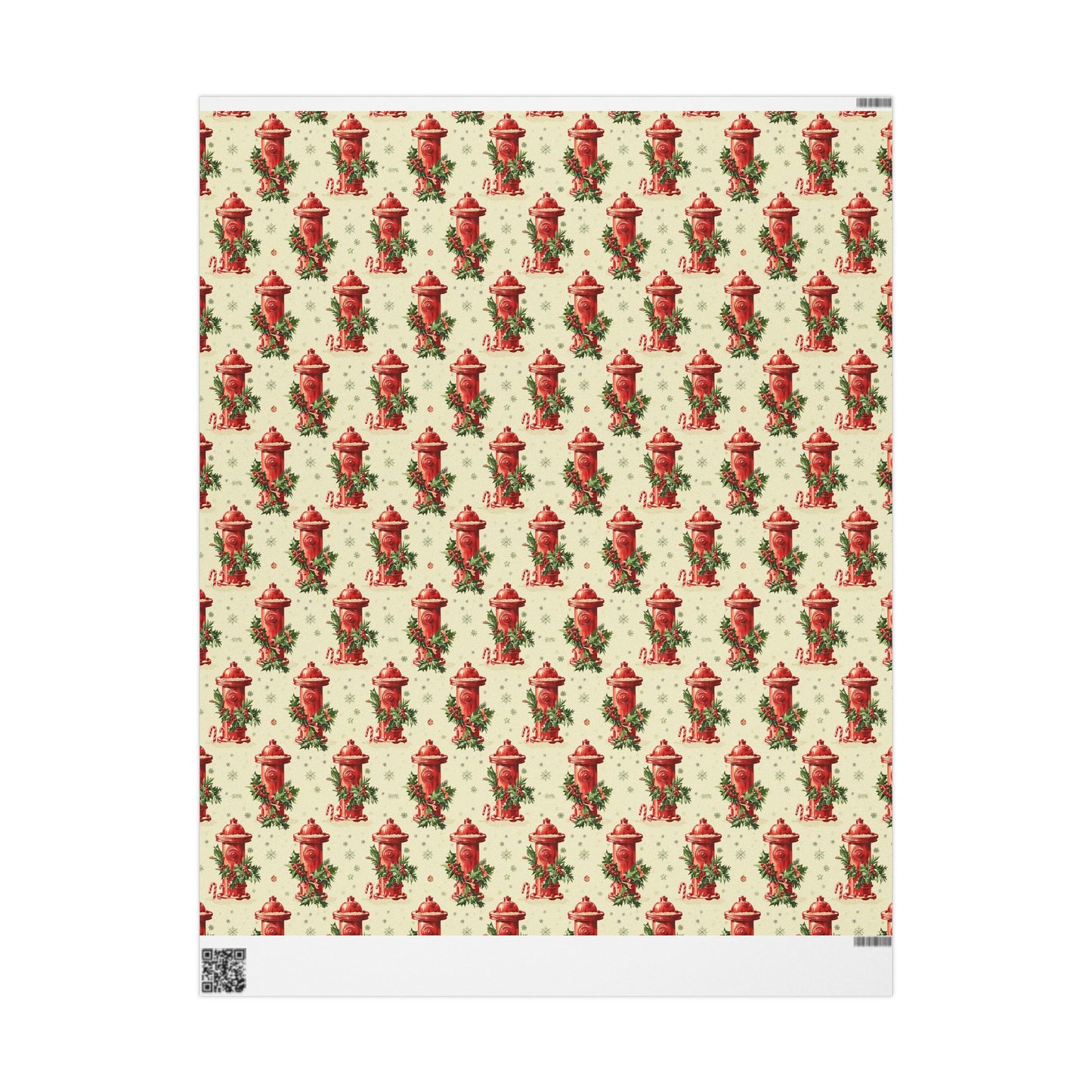 Fire Hydrants Wrapping Paper