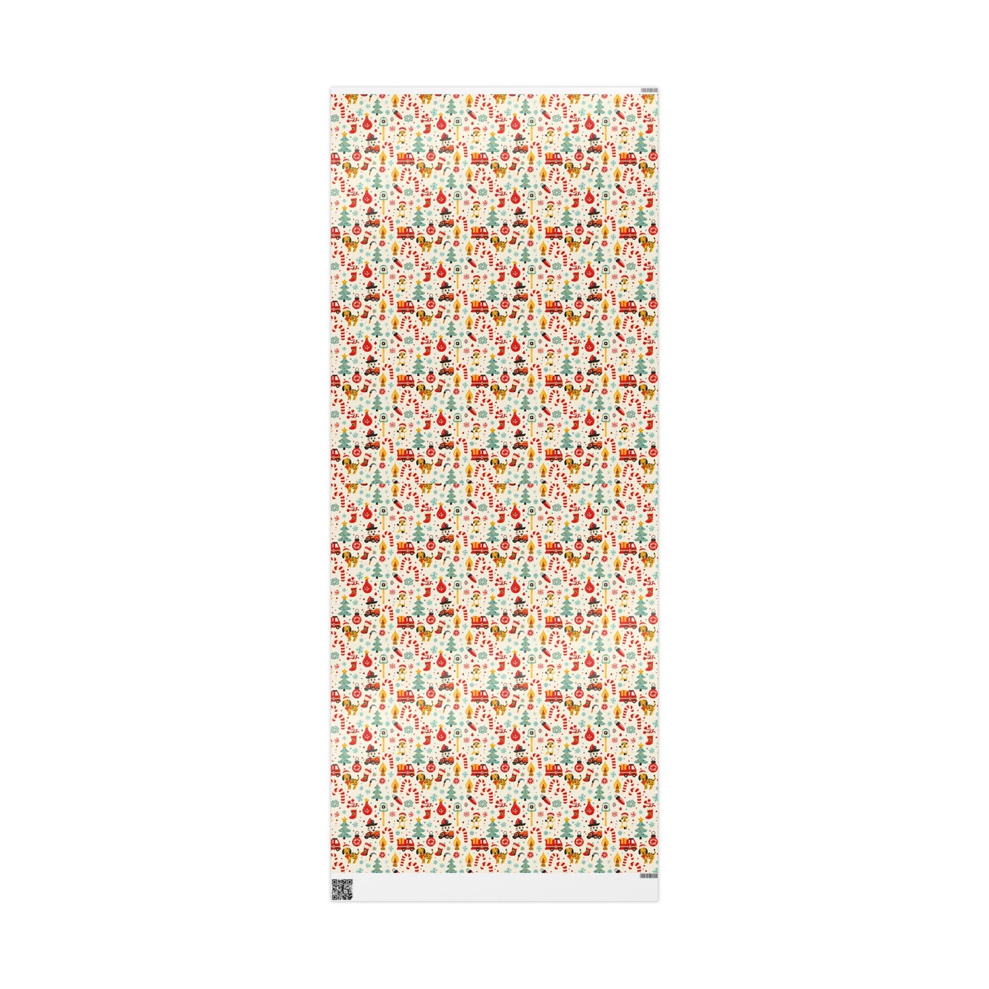 Dalmatians & Engines Wrapping Paper