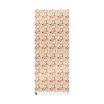 Dalmatians & Engines Wrapping Paper