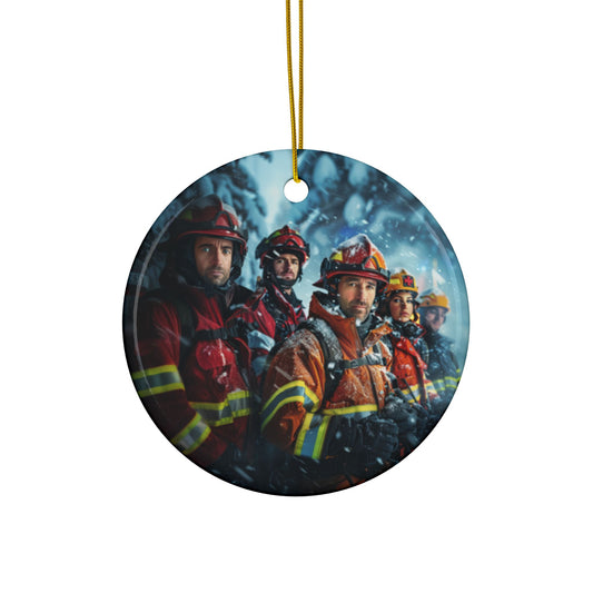 Firefighter Crew Ornament