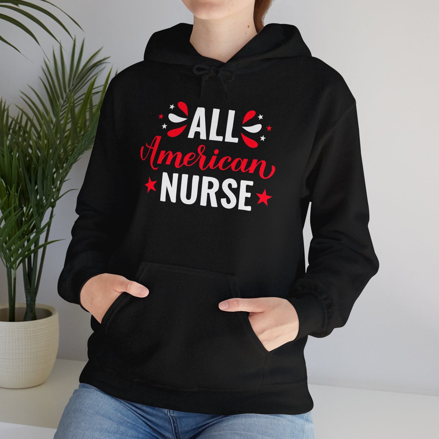 All American Nurse Hoodie