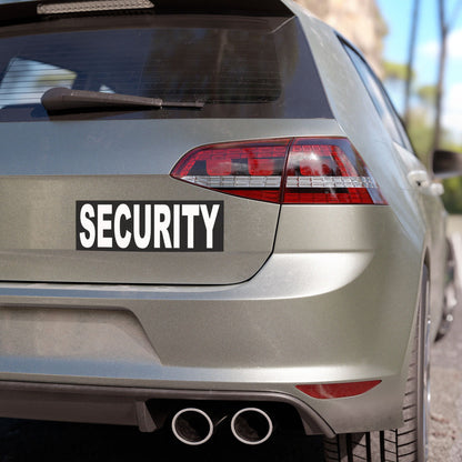 Security Car Magnet