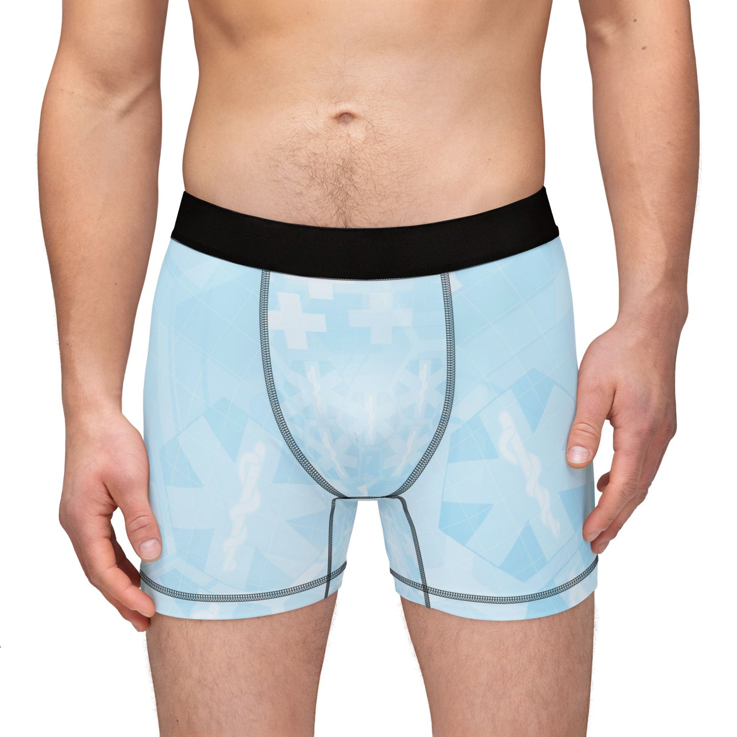 Men's Boxers - Star of Life & White Cross