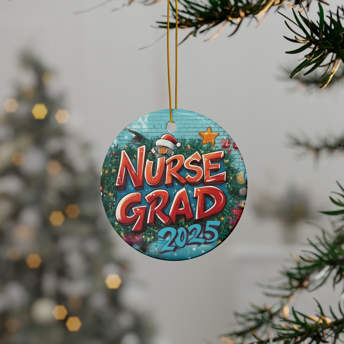 Nurse Grad 2025 Ornament