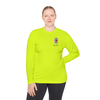 Volunteer Firefighter Badge Long Sleeve Tee