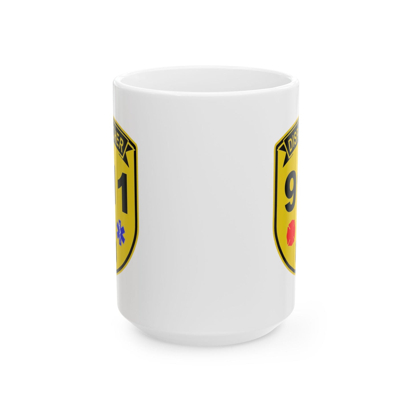 911 Dispatcher Patch Mug