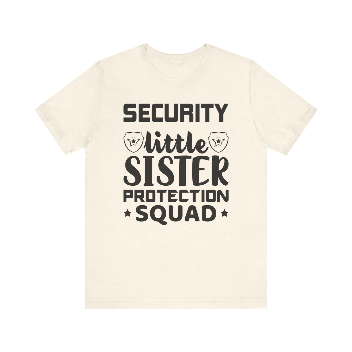 Security Little Sister Protection Squad T-Shirt