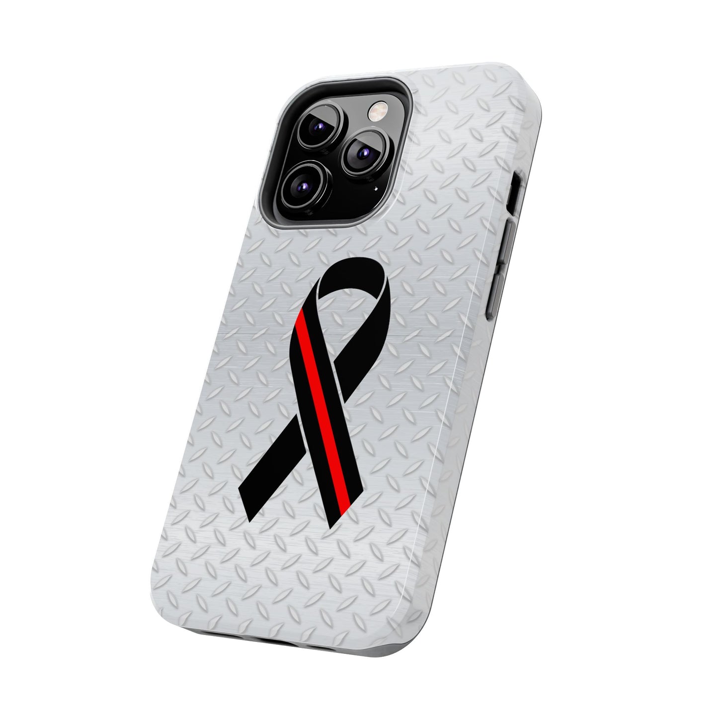 Red Line Ribbon Tough Phone Cases