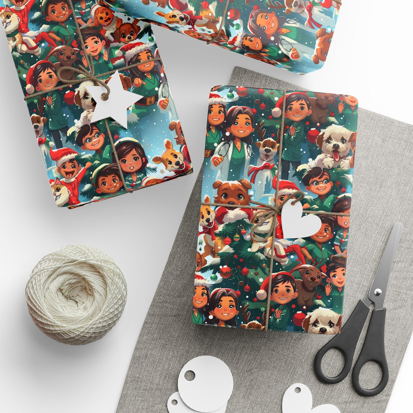 The Vet Team Wrapping Paper