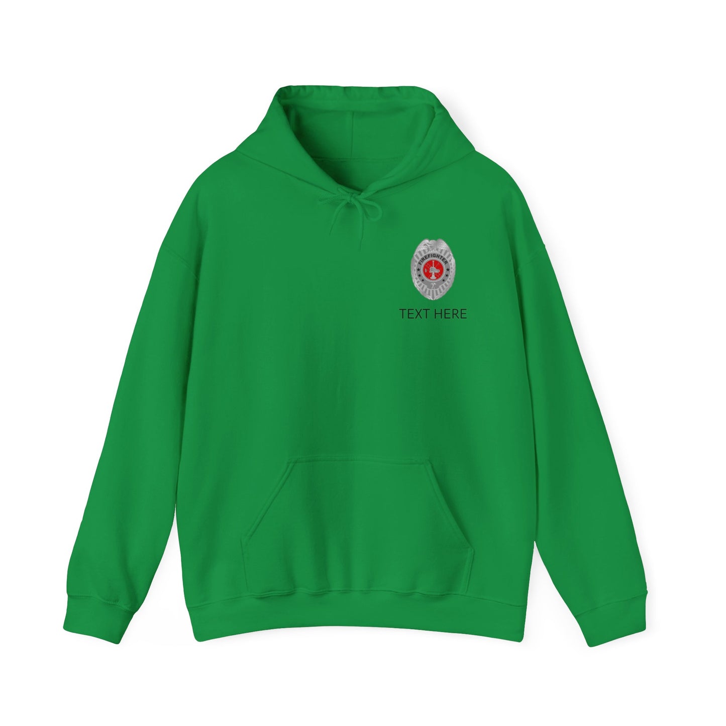 Firefighter Badge Hoodie