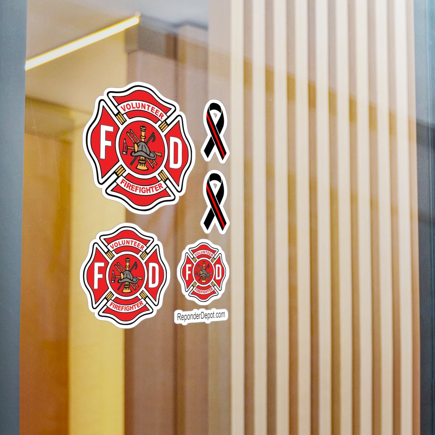 Volunteer Firefighter Decal Set