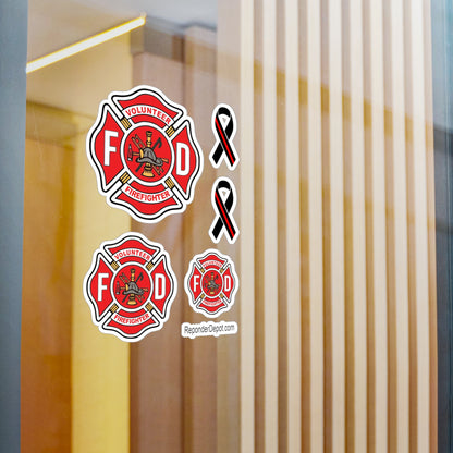 Volunteer Firefighter Decal Set