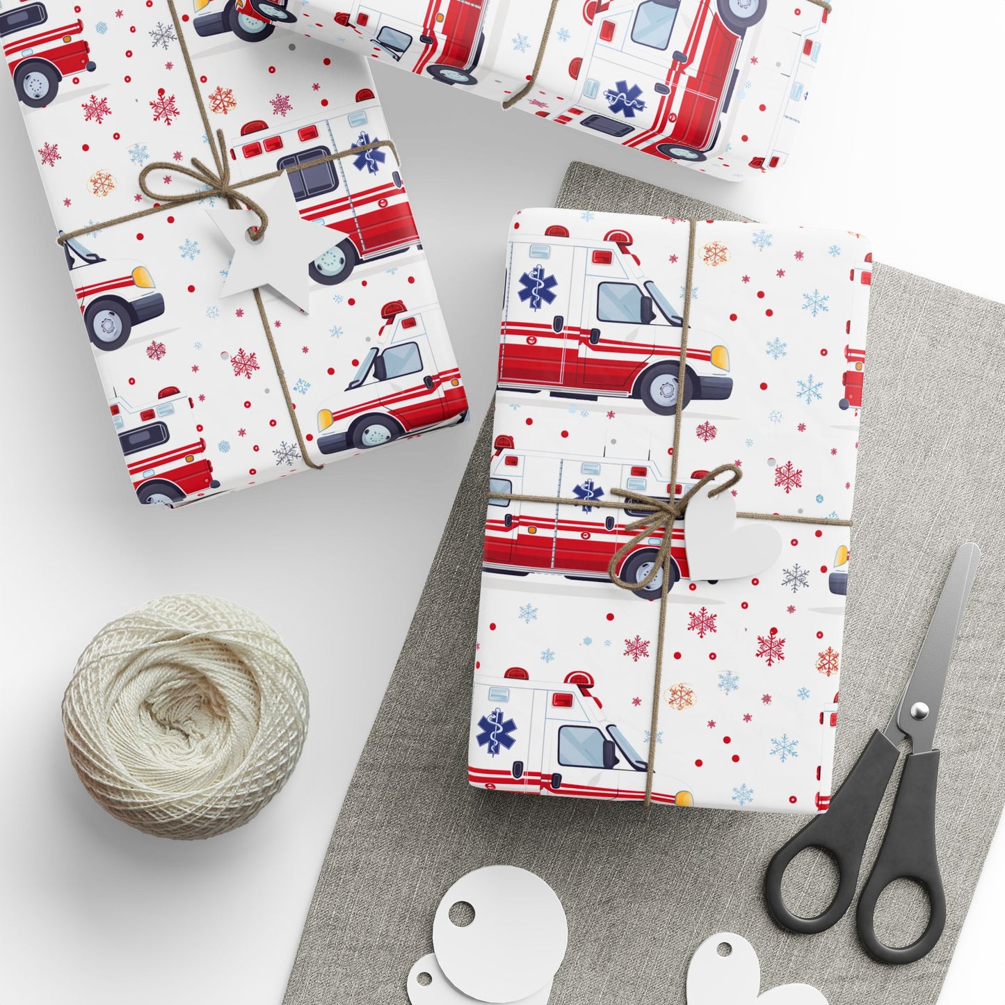 Ambulances Wrapping Paper