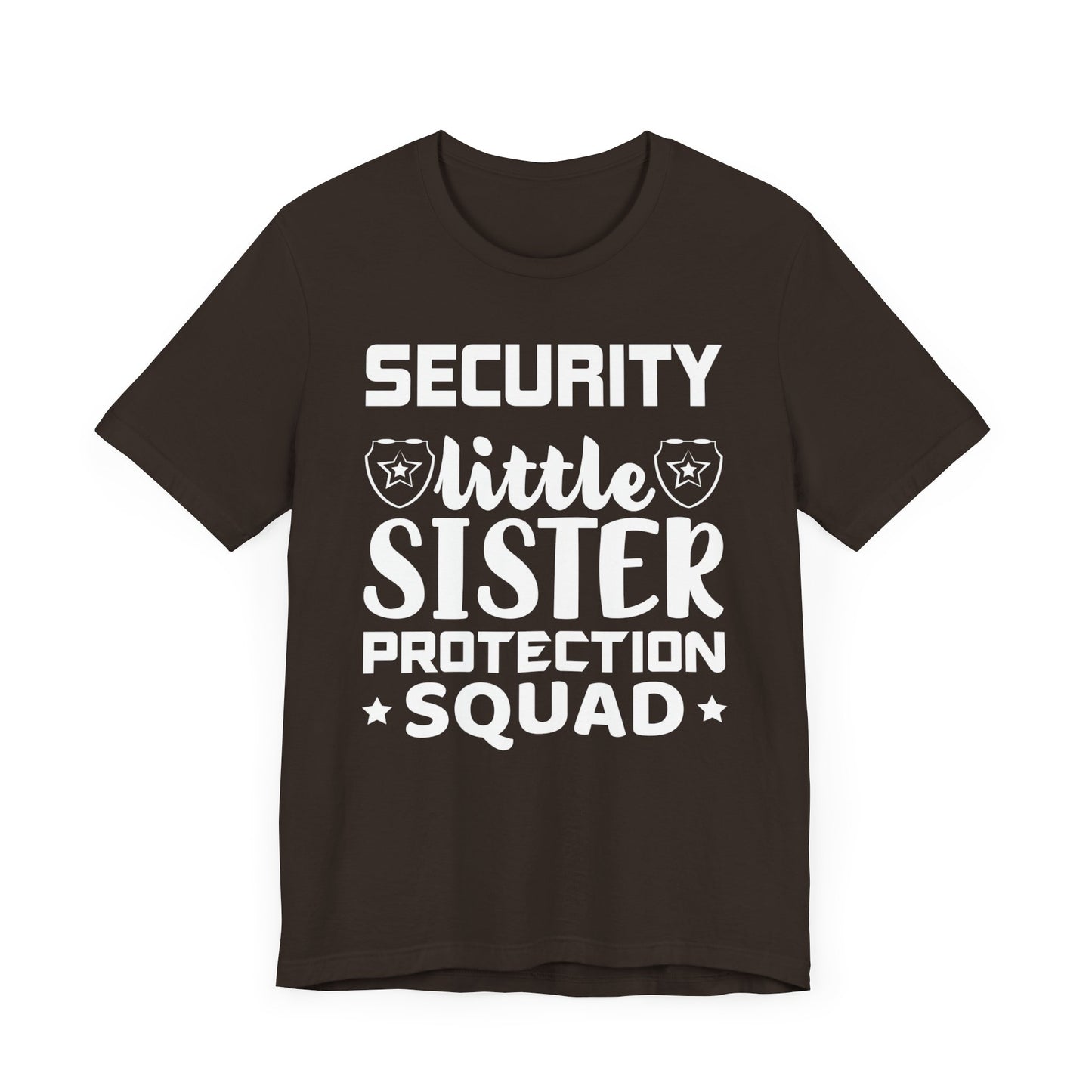 Security Little Sister Protection Squad T-Shirt