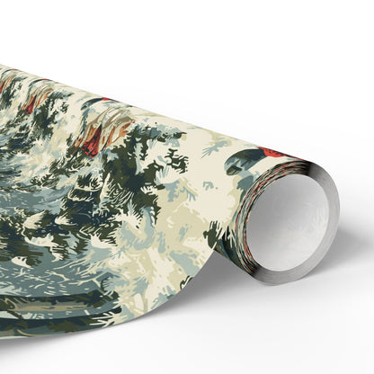 SAR Dog & Handler Wrapping Paper