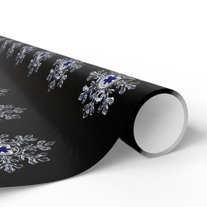 EMT Snowflake Wrapping Paper