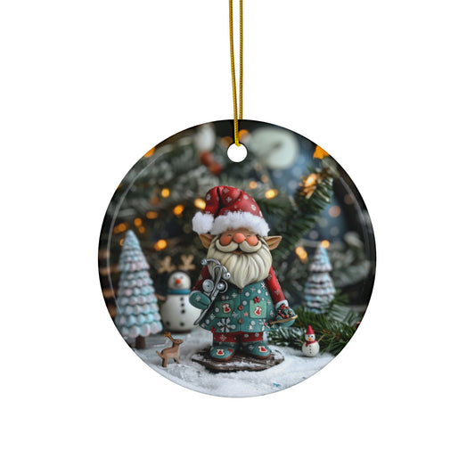 Dr. Gnome Ornament