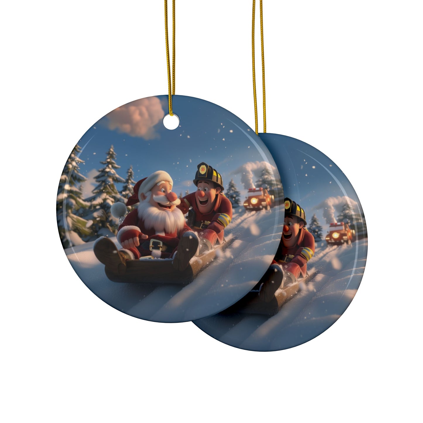 Fun with Santa Ornament