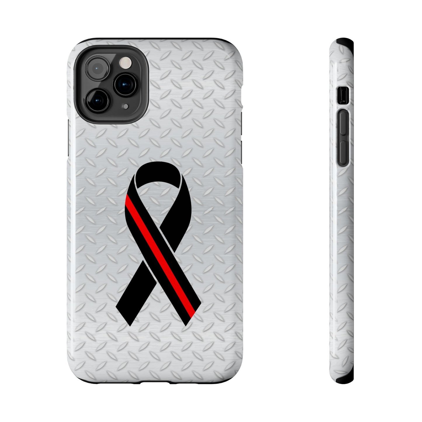 Red Line Ribbon Tough Phone Cases