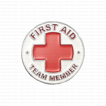 First Aid Team Member Pin - A 123