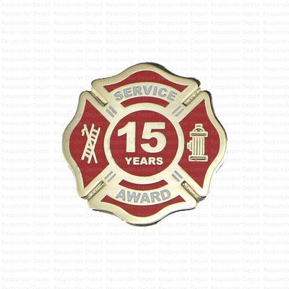 Fire Service Award - 15 Years