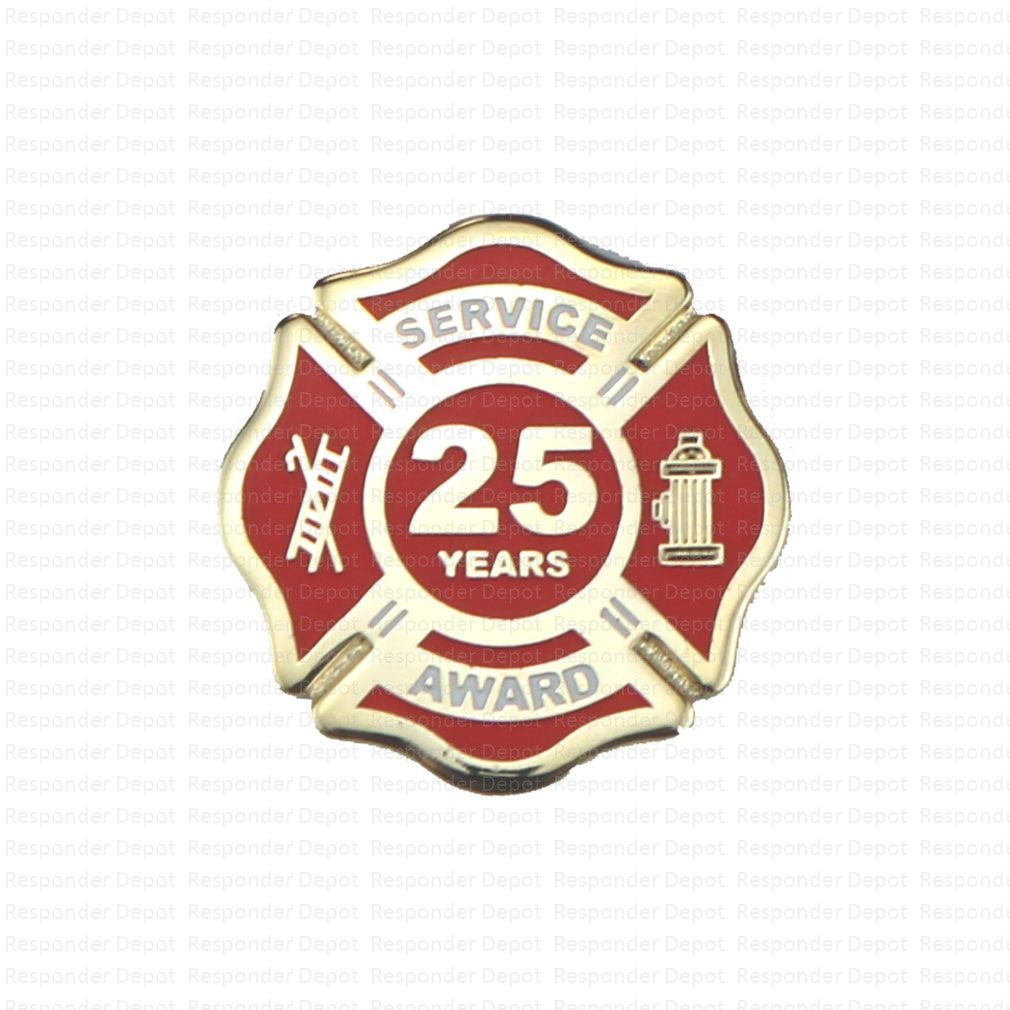 Fire Service Award - 25 Years