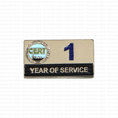 CERT Years of Service - 1 Year