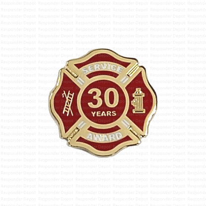 Fire Service Award - 30 Years