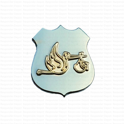 Stork Pin - Police