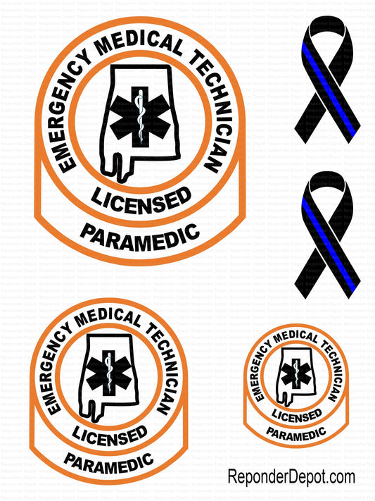 AL - Paramedic Decal Set