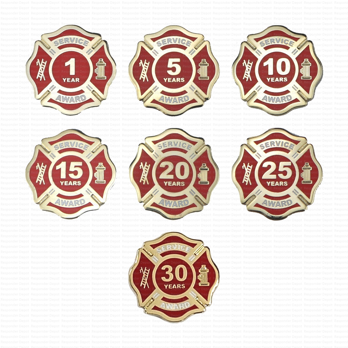 Fire Service Award - 30 Years