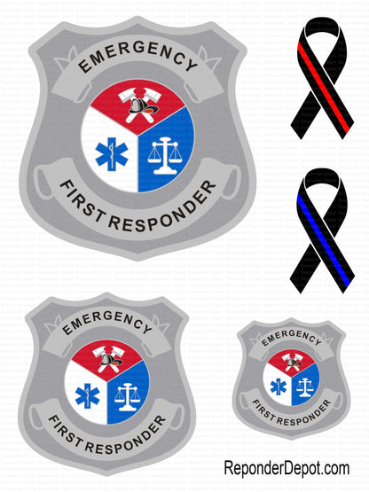 EFR Badge Decal Set